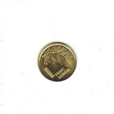 bnk mnd Republica Guinea 1 franc 1985 unc