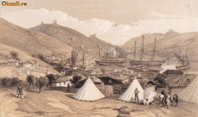 Gravura 1-vapoare, colonisti foto