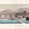 Litografie Elvetia-Geneva,Mont Blanc