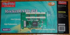 Controller Raid 5 HighPoint RocketRAID 454-4 canale ATA 133 foto