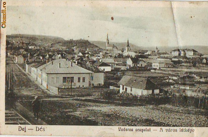 5004 Dej Vederea orasului circulat 1930 5004 Dej Vederea orasului circulat 1930