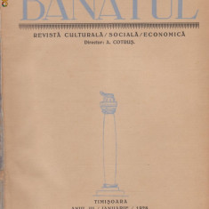 3 reviste BANATUL (dir.A.Cotrus,1928,Timisoara)