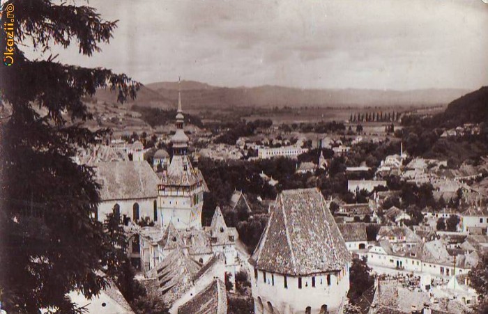 R 5271 Sighisoara Vedere generala Necirculata R 5271 Sighisoara Vedere generala Necirculata