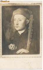 CFL 1933 ROMANIA ilustrata muzeul Brukenthal Sibiu pictura Van Eyck foto