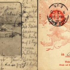 carte postala ilustrata , Hanburg,Germania,1900