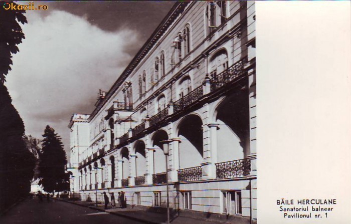 R 4345 Baile Herculane Sanatoriul balnear Necirculata R 4345 Baile Herculane Sanatoriul balnear Necirculata