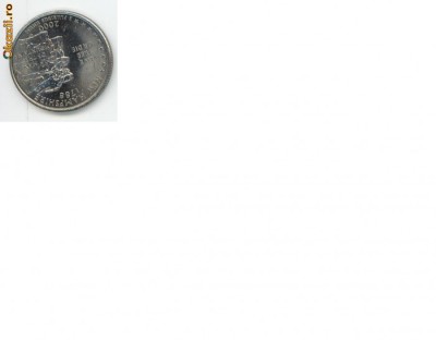 25 CENTS S.U.A. NEW HAMSHIRE 2000 ( P ) foto