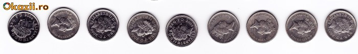 LOT DE 25 MONEDE BRITANICE DE 5 PENCE