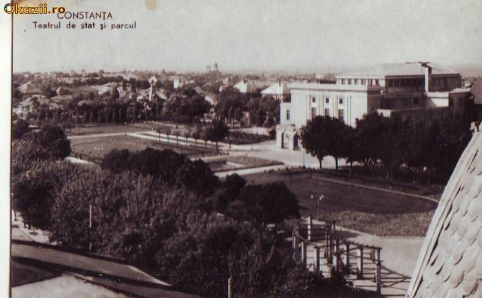 R 3572 Constanta Teatrul de stat si parcul Circulata