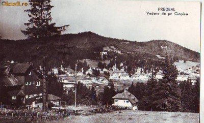 R 5018 Predeal Vedere de pe Cioplea Circulata foto