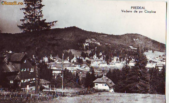 R 5018 Predeal Vedere de pe Cioplea Circulata