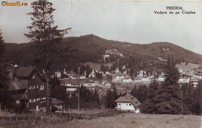 R 5019 Predeal Vedere de pe Cioplea Circulata