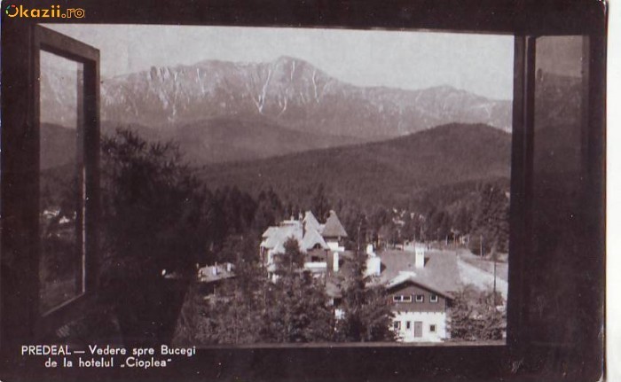 R 5000 Predeal Vedere spre Mtii Bucegi Circulata R 5000 Predeal Vedere spre Mtii Bucegi Circulata