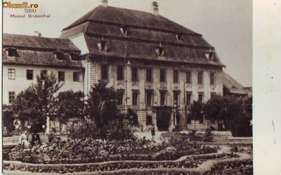 R 5179 Sibiu Muzeul Brukenthal Sec XVIII Circulata foto