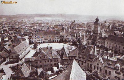 R 5176 Vedere din Sibiu Circulata foto