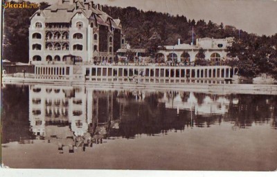 R 4668 Ocna Sibiului Pavilionul central Circulata foto