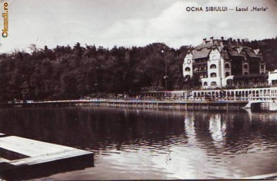 R 4663 Ocna Sibiului Lacul Horia Circulata foto