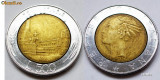 ITALIA 500 LIRE 1986 BIMETAL **