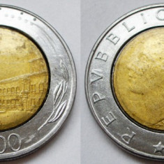 ITALIA 500 LIRE 1995 BIMETAL **