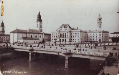 R 4754 Oradea Pod peste Cris Circulata foto