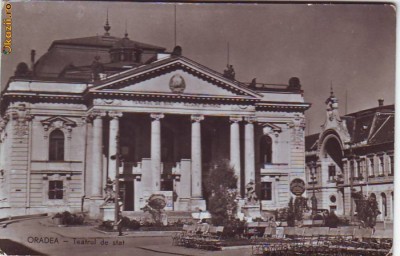 R 4751 Oradea Teatrul de stat Circulata foto