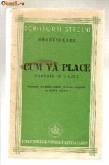 Cum va place - Shakespeare - 1942 foto