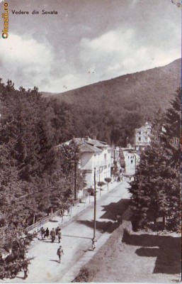 R 5652 Vedere din Sovata Circulata foto
