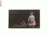 Q FOTO 83 Felicitare -Nissa Stavul, catre Anetta-circulata1909?