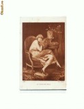 Q FOTO 90 Le Manchon Gris -scrisa 1928 , dar necirculata