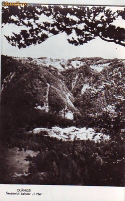 R 4724 Olanesti Sanatoriul balnear 1 Mai Necirculata foto