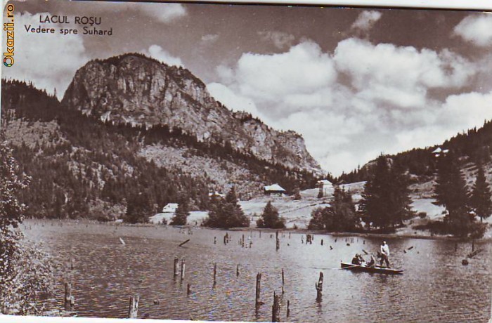 R 4275 Lacul Rosu Vedere spre Suhard Circulata R 4275 Lacul Rosu Vedere spre Suhard Circulata
