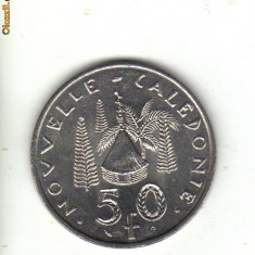 bnk mnd Noua Caledonie 50 franci 2001 unc