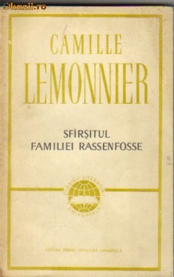 Camille Lamonnier - Sfarsitul familiei Rassenfosse foto