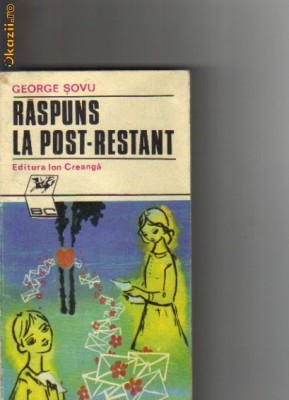 George Sovu - Raspuns la post restant foto