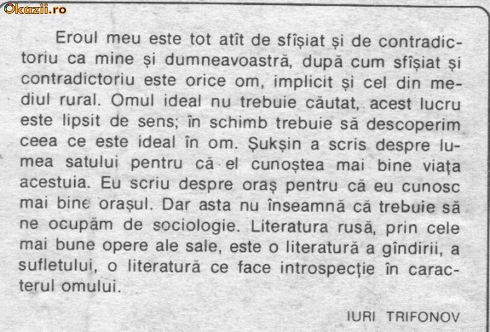 Iuri Trifonov - Casa de pe chei . Alta viata