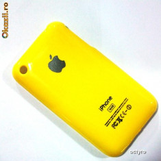 Carcasa protectie iPhone 2G - EDITIE LIMITATA - YELLOW 3G 3Gs foto