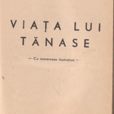 I.Massoff / Viata lui Tanase (cu ilustratii,editia I,1947)