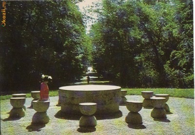 Targu Jiu-Masa Tacerii-carte postala RSR foto