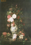 Pictura Grigorescu -carte postala-flori, Necirculata, Printata