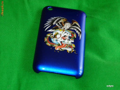 Carcasa iPhone 3G 3Gs - model unicat APPLE ED HARDY DESIGN [3] foto