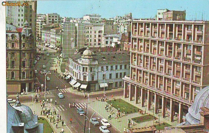 S 5154 Vedere Calea Victoriei Bucuresti circulata S 5154 Vedere Calea Victoriei Bucuresti circulata