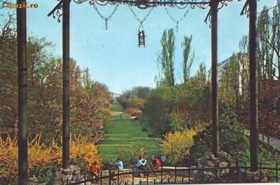 S 5206 Vedere Bucuresti Gradina Cismigiu Circulata foto