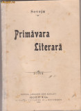 Soveja / PRIMAVARA LITERARA (editie 1914)