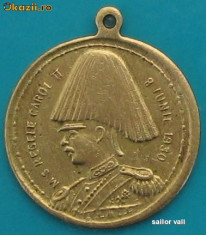 medalion Carol II 8 IUNIE 1930 (1) foto