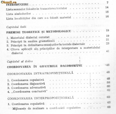 Sabina Teius - Coordonarea in vorbirea populara romaneasca foto