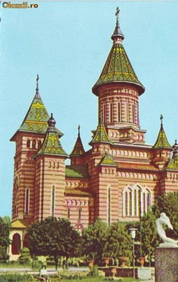 S 3991 Timisoara Catedrala circulata foto