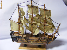 MACHETA NAVA,,H.M.S.VICTORY 1805-STARE EXCELENTA foto