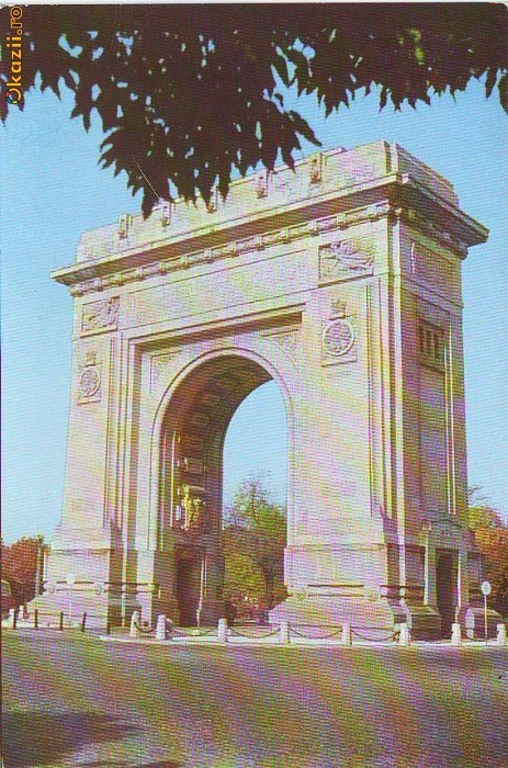 S 5543 Bucuresti Arcul de Triumf Circulata S 5543 Bucuresti Arcul de Triumf Circulata