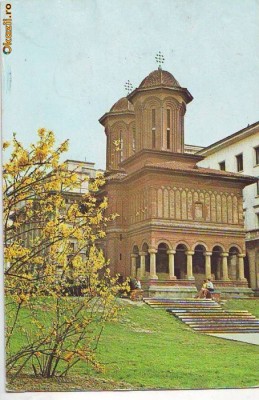 S 5579 Bucuresti Biserica Cretulescu Circulata foto