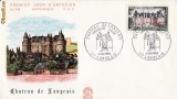 FDC Franta -Castelul Langeais -istorica,geografica